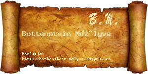 Bottenstein Mályva névjegykártya
